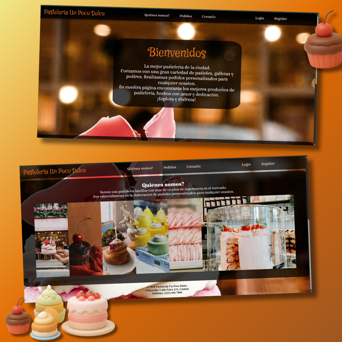Imagen de proyecto de UX/UI, HTML, CSS, JS, Boostrap y AOS 1